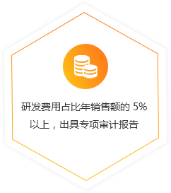 研發(fā)費(fèi)用占比年銷售額的 5% 以上，出具專項(xiàng)審計(jì)報(bào)告 